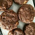 ﾅｶﾞﾚﾎﾞｼ's cooksnap of when they made 簡単！マクロビ★ココアバナナマフィン.