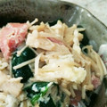ぴんくエレファント's cooksnap of when they made えのきのたまごガーリック炒め⭐︎.