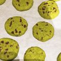 knys's cooksnap of when they made 抹茶チョコチップクッキー.