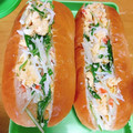 ひまりんりん☆'s cooksnap of when they made たまごとカニカマで☆水菜サラダ.