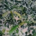 クックるん☆戦隊's cooksnap of when they made 蟹と青梗菜のクリームスパゲティ.