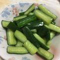 湊川夜斗's cooksnap of when they made 我が家のやみつきキュウリ♪.