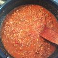 ♡ゆかりご飯♡'s cooksnap of when they made コストコのプルコギをリメイクミートソース.