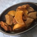 ｙａ－ｙａ－'s cooksnap of when they made 豚軟骨(ソーキ)の角煮風煮物　圧力鍋で.