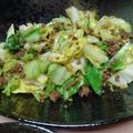 李流香's cooksnap of when they made キャベツとひき肉の甘辛炒め.