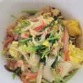 まい1141's cooksnap of when they made 豆苗のオイスター＆カレー粉炒め.
