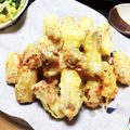 クックOZNA86☆'s cooksnap of when they made 簡単おつまみ♪「竹輪紅生姜揚げ」.