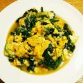 mianna775's cooksnap of when they made 時短【フライパン２つで】ほうれん草卵炒め.