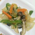 papaso's cooksnap of when they made 基本☆しめじ＆玉ねぎ＆ピーマンバター炒め.