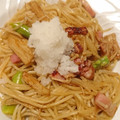 haturi's cooksnap of when they made 簡単！！ベーコンと大根おろしの和風パスタ.