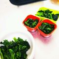choco831's cooksnap of when they made お弁当に超簡単♡冷凍ホウレン草のおひたし.