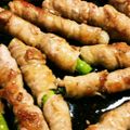 cocoyuママ's cooksnap of when they made アスパラの豚バラ巻き 蜂蜜醤油ソースがけ.