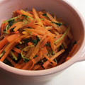 lisa_mimi's cooksnap of when they made 簡単！人参と豆苗の炒めナムル.