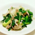 payaちゃん's cooksnap of when they made 新玉ねぎと新玉ねぎの葉と豚肉の炒め物.