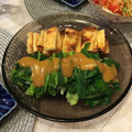 海の星プリン's cooksnap of when they made カリッとお揚げさんとわけぎのぬた♪.