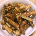 yumioo～☆'s cooksnap of when they made 箸が止まらない甘辛ゴボウ.
