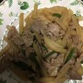 にむばすしゅたーぜん's cooksnap of when they made コク旨【豚肉とじゃが芋のガリバタ炒め】♪.