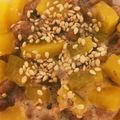 ＊にょにょん＊'s cooksnap of when they made ごまたくあん納豆.