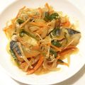 もか75's cooksnap of when they made サバの野菜あんかけ.