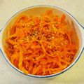 ☆ゆらは☆'s cooksnap of when they made 【簡単】スパイシー☆にんじんのナムル.