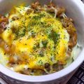 nosso's cooksnap of when they made 新玉ねぎの納豆マヨチーズ焼き.