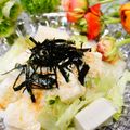 makichihua's cooksnap of when they made 夏にピッタリ！とろろ豆腐サラダ♬.