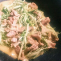 苺豚♪'s cooksnap of when they made 豚肉と水菜のマヨ味噌炒め.