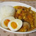 ふんわりしょこら's cooksnap of when they made 豆まめいっぱい茄子とトマトのカレースープ.