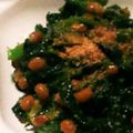 yuyayazu's cooksnap of when they made 決め手はごま油‼～ほうれん草の納豆あえ～.