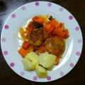 ふわふわマシュマロ's cooksnap of when they made ♡たっぷりトマトの煮込みハンバーグ♡.