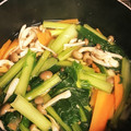 まーみー♡'s cooksnap of when they made 小松菜と しめじ の煮浸し☆簡単5分.