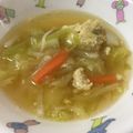 mantacarp's cooksnap of when they made 鶏団子♪おかずスープ★.