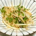 QPはにー's cooksnap of when they made さっぱり美味い！もやしのゴマ酢和え.