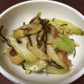 anemonenan's cooksnap of when they made セロリとミョウガのサラダ☆塩昆布仕立て.