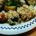 おちゃむ夫人's cooksnap of when they made かぼちゃの煮物リメイク☆パン粉焼き.
