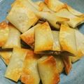 tsuyochan's cooksnap of when they made 餃子の皮でチョコパイもどき.
