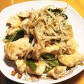 nishimo's cooksnap of when they made 鶏胸のヘルシー中華炒め.