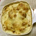 miomioko's cooksnap of when they made 里芋でヘルシークリーミーチーズグラタン.