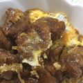 ＹＪママさん's cooksnap of when they made 鶏の唐揚げ残りで美味しい卵とじ.