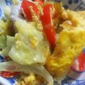 テトラ☆ポット's cooksnap of when they made 豚肉とキャベツの玉子とじ.