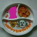のんびーの's cooksnap of when they made 1歳の誕生日プレート.