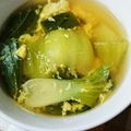 agak's cooksnap of when they made チンゲン菜のサンラータン★さっぱりスープ.