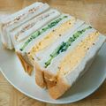 みかん警察's cooksnap of when they made ふわふわ卵ときゅうりのサンドイッチ.