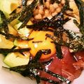catail's cooksnap of when they made スタミナバクダン丼.