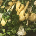 トラととら's cooksnap of when they made 大根の葉&油揚げの作り置き.