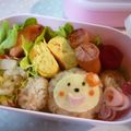miiiko♡'s cooksnap of when they made キャラ弁☆簡単　おさるちゃん弁当♪.
