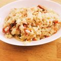 cocorinko's cooksnap of when they made 簡単✩°｡⋆ウィンナーチーズリゾット.