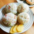 クック's cooksnap of when they made 天むす味のおにぎり.