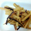 よっちゃんもち★'s cooksnap of when they made さつまいものきんぴら.