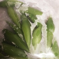 wnemu801's cooksnap of when they made 絹さやの塩茹で♪冷凍保存のすすめ♡.